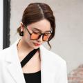 Eyewear Trending Luxury Brand Design UV400 Shades Goggles Sun Glasses Oversized Square For Men Women. 