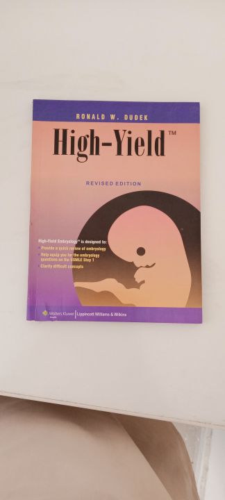 High-Yield Embryology for USMLE Step-1: Revised Edition by Ronald W. Dudek - The Ultimate Guide for Medical Students