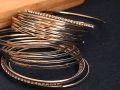 Silver Metal Bangles For Women. 