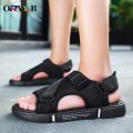 Men Sandals Soft Comfortable Non-Slip Men Shoes High Quality Woven Beach Sandals Mens Gladiator Sandals Summer Casual. 