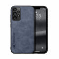 LEEWINDA For Samsung Galaxy A73 5G Phone Case,Luxury Leather Skin Sensing Magnetic Car TPU Wrap Back Cover. 