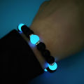 Luminous Glowing Bands Beads Bracelets- Glow In Dark Bracelets for Girls. 