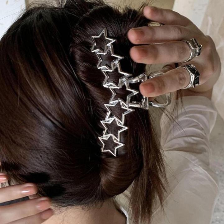 Back Grab Love Hair Clip Personality Stars Temperament