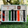 DT900 Ultra Watch, DT900 Ultra Smart Watch with 7 Straps, DT900 Ultra9 Smart Watch 7 in 1 Smartwatch 2.06 inch Full HD Display Screen For Men & Women, DT 900 7 in 1 Strap Ultra 9 Smart Watch - 49MM Dial - Full Touch Display - 7 Different Strap. 