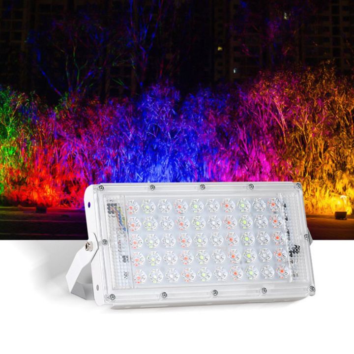50W%20RGB%20LED%20Flood%20Light%20Spotlight%20220V%20IP66%20Outdoor%20Lighting%20Waterproof%20Floodlight%20&%20Remote%20Control%20-%20Image%203