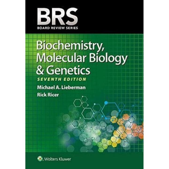 BRS Biochemistry, Molecular Biology and Genetics Latest Edition