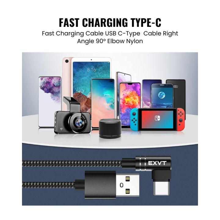 EXVT%20USB%20C-Type%20Cable%20%5B2%20Meter%5D,%203A%20Quick%20Charging%20Cable%20for%20Fast%20Data%20Sync%20and%20File%20Transfer,%20Durable%20Nylon%20Braided%20USB%20A%20to%20USB%20C%20Charger%20Cable%20for%20iPad,%20Samsung,%20Pixel%20and%20Other%20USB%20C%20Devices%20-%20Image%204