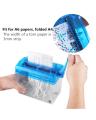 Hand Crank Heavy Duty Paper Shredder. 