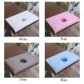 Sizhibin 70 x 50cm Bed Table Cover Sheets with Hole for Salon SPA Soft Cotton Beauty Massage SPA Treatment Bed Table Cover Sheet. 