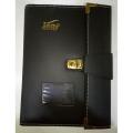 Leaf Executive File Folder Ragzine With Clip. 