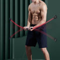 Multi-Function Fitness Training Exercise Elastic Stick Vibrating Rod-Home Indoor Fitness Equipment. 