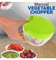 Mini Speedy Chopper Manual Hand Pull 3 Blade Vegetable & Meat Mini Turbo Cutter, Easy Spin Cutter, Hand Cutter,. 