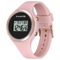 Fashion Girls Luminous Waterproof Alarm Calendar Stopwatch Digital Wrist Watch. 
