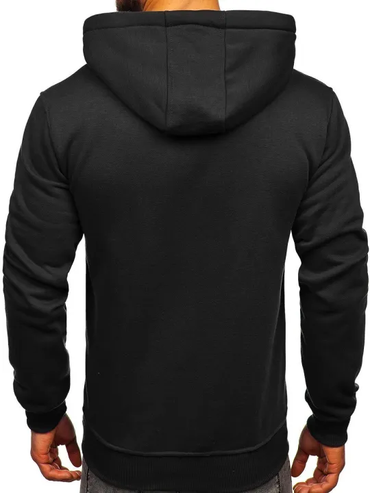 Unisex%20Black%20Kangaroo%20Hoodie%20with%20Drawstring%20-%20Premium%20Quality%20Long%20Sleeve%20Pullover%20for%20Winter%20Wear%20-%20Image%202
