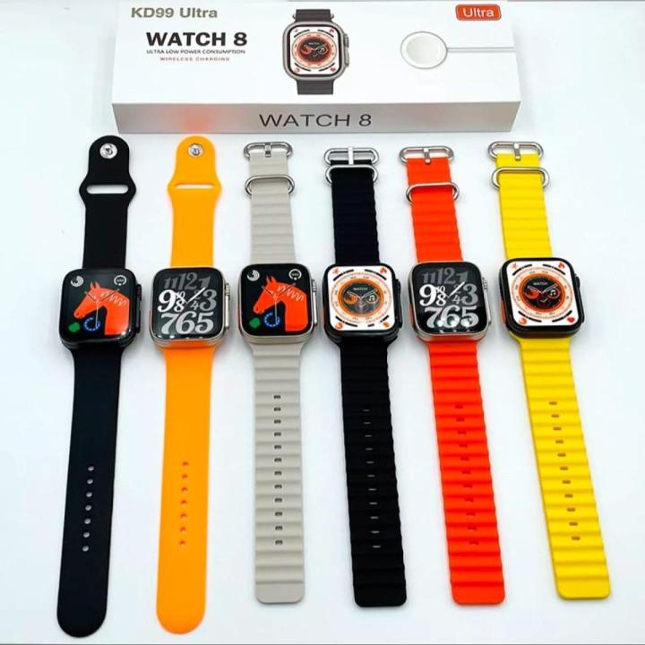 Ultra Smart Watch Series 8 HD Screen Sports Smartwatch Bluetooth Call Waterproof Heart Rate Sleep Monitoring Wach for Men Women PK S8 DT8