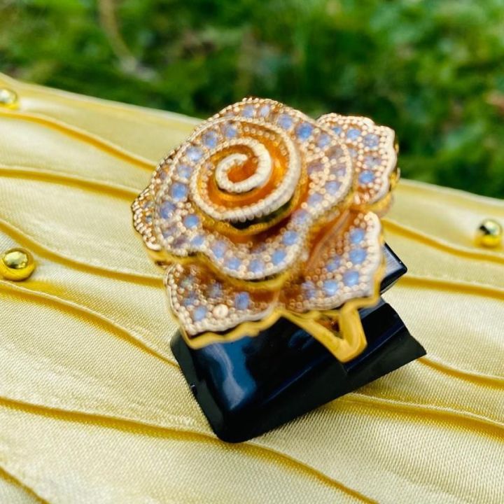 Floral%20Cubic%20Zirconia%20Ring%20for%20Women%20Woolly%20Baby%20Rose%20Design%20with%20Pretty%20Colorful%20Flowers%20Romantic%20&%20Whimsical%20Statement%20Jewelry%20-%20Image%202