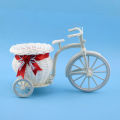 Floral cycle Gift With Basket Best For Home decoration Perfect Additions To Wedding Flowers Bouquets Festival Decor Occasion Decor Birthday Decoration Anniversary Wedding Gift Birthday Mother's Day Father's Day Eid Party Karva Chauth Holi Easter. 