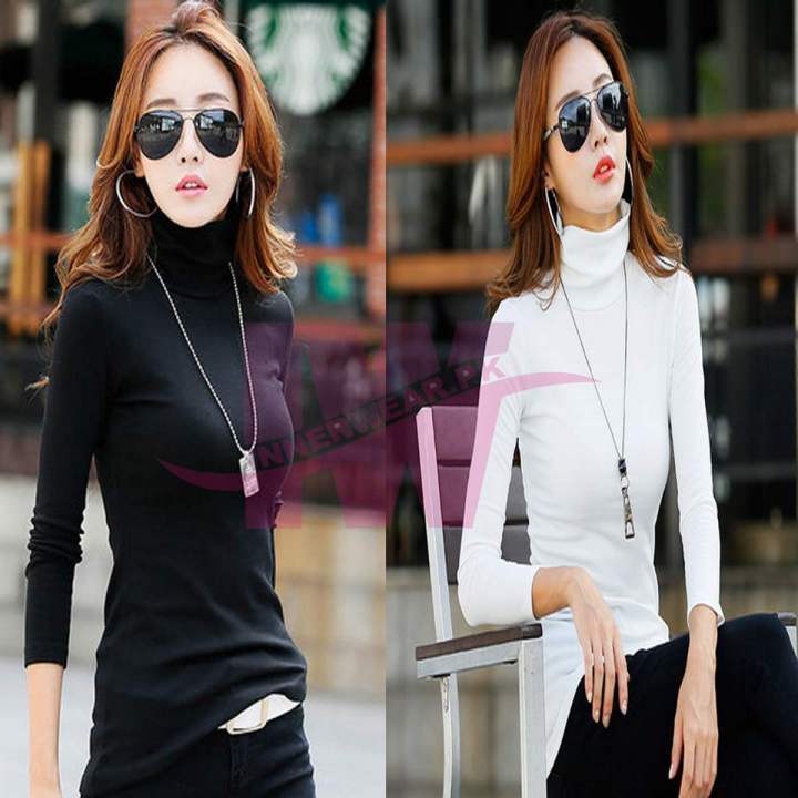 Pack%20Of%202%20Women%20Ladies%20Premium%20High%20Neck%20Full%20Sleeve%20Stretchable%20Ribbed%20Cotton%20&%20Lycra%20T-Shirt%20Tops%20Sweatshirt%20Winter%20Warm%20Black%20White%20Free%20Size%20Every%20Fitter%20InnerWear%20-%20Image%203