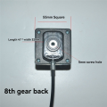 Exercise Bike Resistance Knob,Maintenance Quick Release Exercise Bike Parts for Exercise Machines Accessories 8 Gears. 