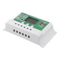 10A 12V/24V Solar Charge Controller PWM Battery Charger PV Regulator for Lead Acid Battery Li-Ion Lithium Batteries. 