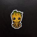 Marvel - Groot Vinyl Sticker (2 x 1 - inches) - Car Sticker - Laptop Sticker. 
