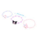 Cinnamoroll Kuromi My Melody Cartoon Cute Crystal Couple Bracelet Anime Toys For Girl Birthday Gift Mzea. 