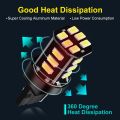 1PC T20 LED Bulbs Car Light 7443 7440 W21/5W LED W21W P21/7W 3156 3157 Auto Turn Signal Reverse Brake Lamp 12V White Red Yellow. 