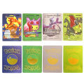 BataBata 27-55 Pcs Pokemon Cards German Spanish French English Vmax GX Color Energy Card Pikachu Rare Collection Battle Trainer Boys Gift. 