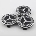 4pcs Mercedes-Benz Wheel Center Rim Caps Car Tire Hub Cap Replacement 75MM 60MM Fits all Models. 