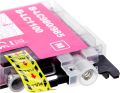 1 Go Inks Set of 4 Cartridges to replace Brother LC980 & LC1100 Compatible/non-OEM for Brother DCP & MFC Printers (4 Inks), Black, Cyan, Magenta, Yellow (Packing May Vary). 