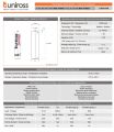 Uniross 4 AAA Max Power Alkaline Battery Cells. 