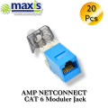 AMP/COMSCOPE NETCONNECT Category 6 SL Series 110 Connect Modular Jack. 