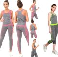 Women's Workout Outfit 2 Pieces Seamless High Waist Yoga Leggings with Sports Bra Gym Clothes Set Saman's Fasion Store. 