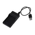 HAOEN LI-50B Camera Battery USB Charger for Olympus Tough-8010 9010 SZ-30MR SP-810U. 