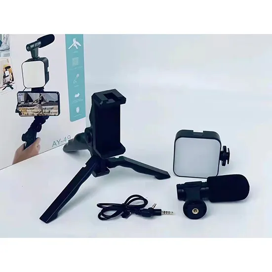 Vlogging%20Video%20Making%20Kit%20For%20Mobile%20Phones%20-%20Model%20AY-49%20-%20Tripod%20Kit%20With%20Microphone%20And%20Light%20-%20Flexible%20Tripod%20-%20All%20in%20One%20-%20Better%20Sound%20And%20Lighting%20Indoors%20Or%20Outdoors%20.(Saliq%20Traders%20-%20Image%203