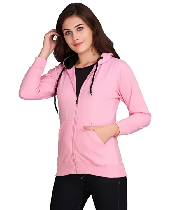 Sharrys%20Womens%20Zipper%20Hoodie%20Plain%20Pullover%20Front%20zip%20up%20Kangro%20Pocket%20Hoddie%20New%20arrivals%20Girls%20Casual%20Winter%20Wear%20(%20Baby%20Pink%20)%20-%20Image%203