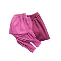 Middle-aged and elderly ladies aunt autumn pants TC cotton granny warm printed leggings plus size fat pants factory. 