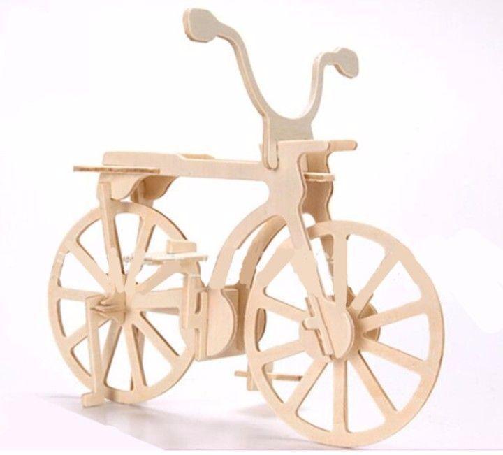 Puzzle%20Wooden%20Toy%20for%20Kid%203D%20Wooden%20CYCLE%20Model%20Intelligence%20Woodcraft%20Construction%20Kit%20-%20Image%202