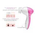 Beauty Care Face Massager, 5 in 1 Electric Cleanser, Portable Electric Facial Massager, Beauty Care Massager,Skin Electric ScrubberFacial Device For Cleansing, Exfoliating And Massaging, Body Exfoliating Beauty Tool With Brush Heads For Acne, Blackheads. 