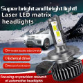 1 Pair CSP Car LED Headlight Bulbs H4 H7 H8 H10 9012 H11 9005 HB3 9006 HB4. 