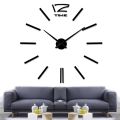 Large DIY Wall Clock, Frameless, 3D Acrylic, Stylish, Unique, Executive look, Living Room, Home, Office, Drawing room,. 