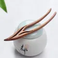 U Shaped Wooden Hair Sticks Forks Handmade Hairpins and Clips Creative Chinese Style Headpieces for Women Girls Ponytail Holder. 