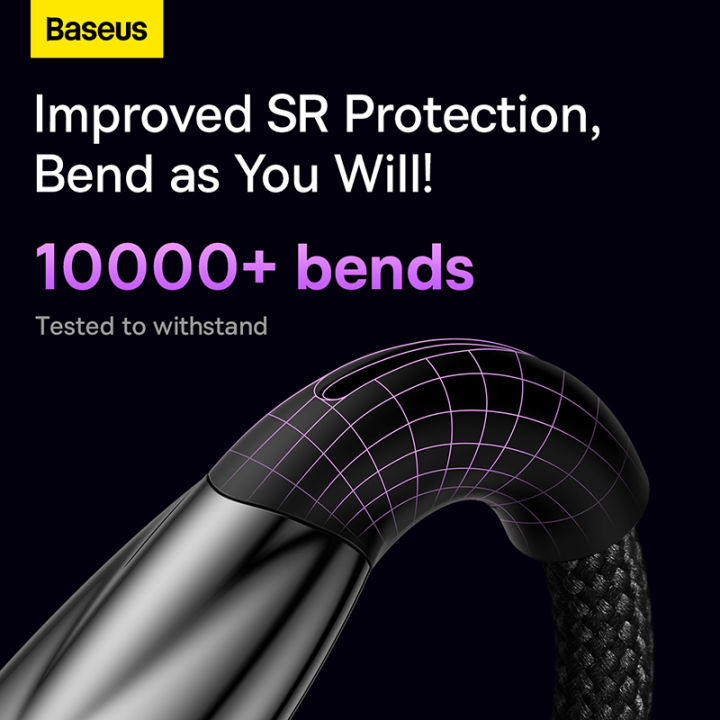Baseus%20Type%20C%20to%20Type%20C%20PD%20Cable,%20100W%20Glimmer%20Series%20Fast%20Charging%20Data%20Cable%20%20For%20Mobile%20&%20Laptop%20-%20Image%205