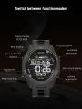 SMAEL Brand Men Electronics Watch Outdoor Sports Waterproof Big Dial Digital LED Alarm Digital-watch 8105 Sport Watch. 