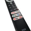 TCL Smart Android LED TV Remote (No Voice Commands) with Netflex, YouTub, PrimeVideo, and Media Buttons. 