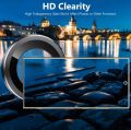 Samsung Galaxy S25 Ultra 5G Camera Lens Protector, Scratch-Resistant HD Clarity Ultra-Thin 9H Tempered Glass with Aluminum Edging, Individual Metal Lens Cover (Black). 