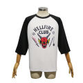 Stranger things 4cos Clothing Stranger Things S4 Hellfire Club T T-shirt Dustin Shirt. 