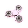 Pink Metallic Fidget Spinner. 
