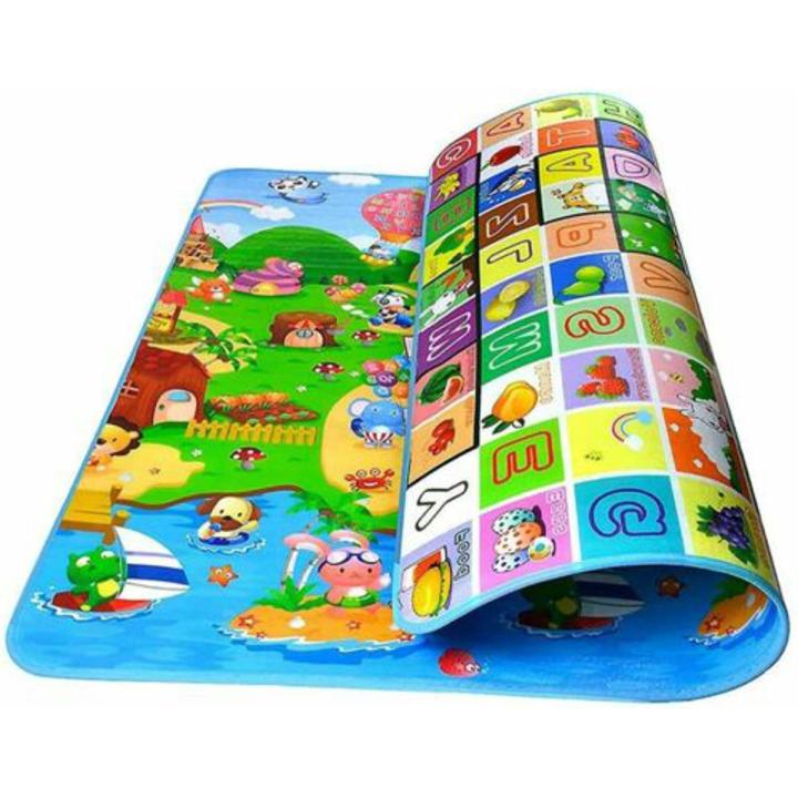 Double Sided Water Proof Baby Play Mat, Play mats for Kids Baby Carpet