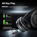 makemate Wireless Headphones for TV Watching with Optical Bluetooth Transmitter, BKM200 Digital Headsets, Easy Plug & Charge, up to 165ft Wireless Range, Crystal Stereo for Most TVs - Black. 